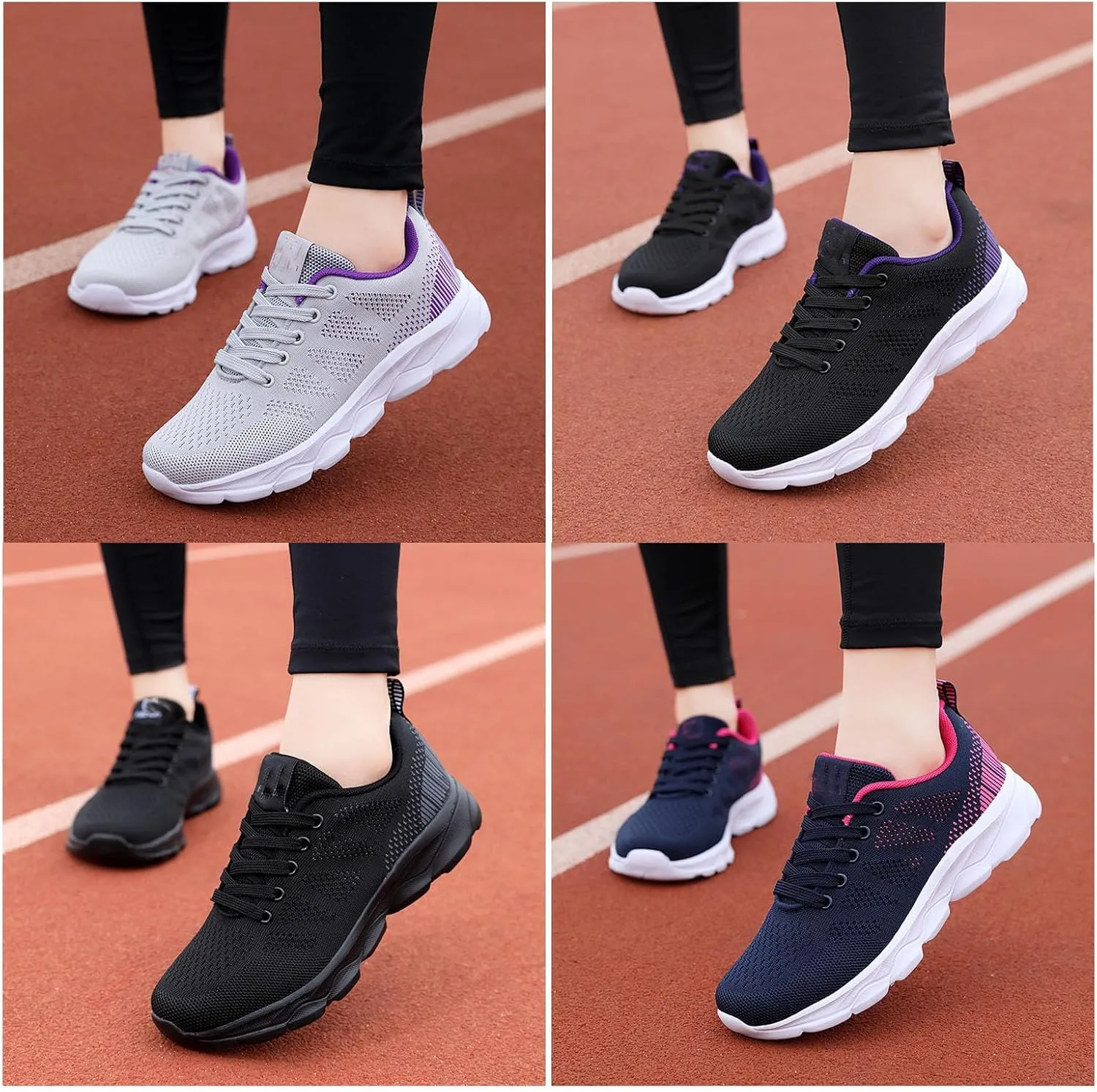 2024 Women's Air Cushion Sneakers, Non Slip Walking Sneakers Running Shoes for Women, Women Orthopedic Sneakers