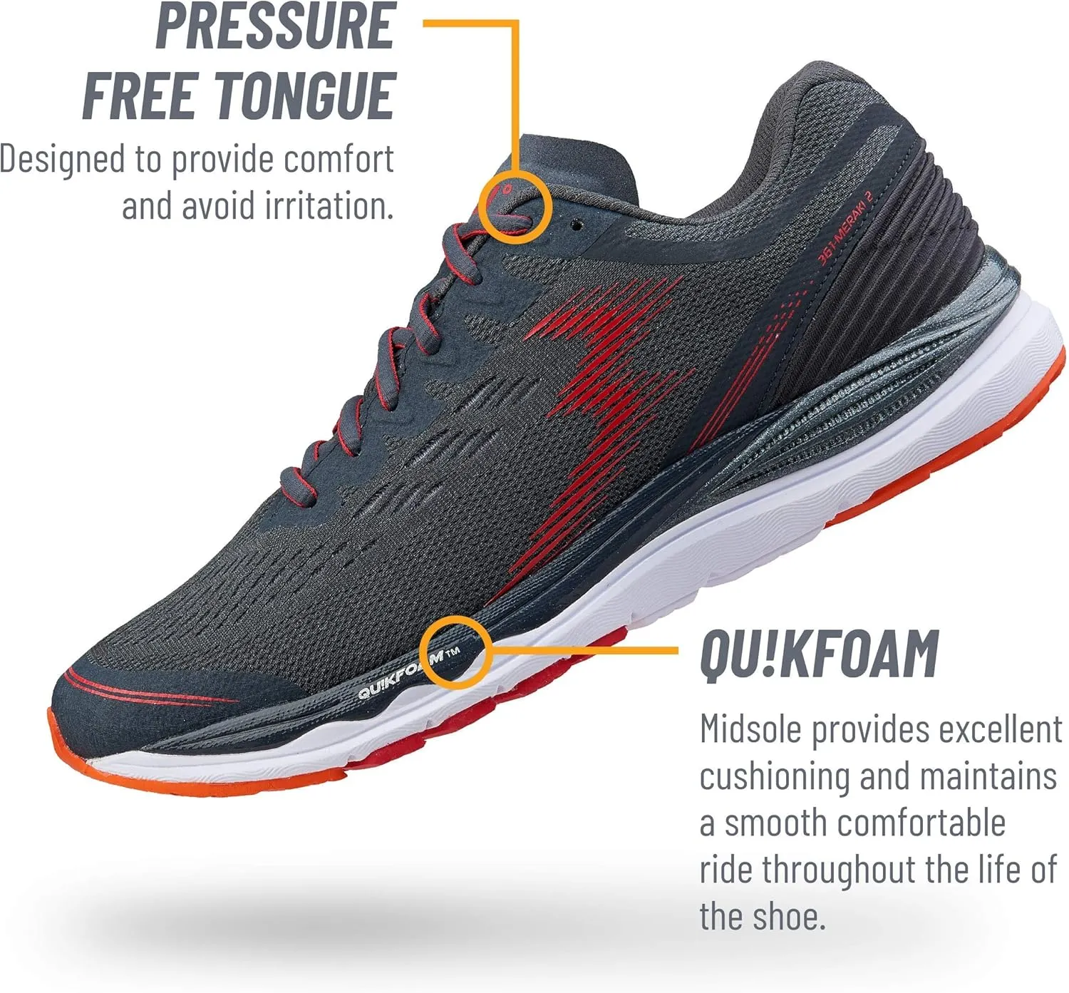 361° Men's Meraki 2 Running Shoe
