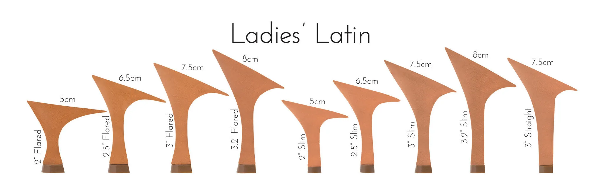 835 Monsoon | Dark Tan Satin | 3" Flared