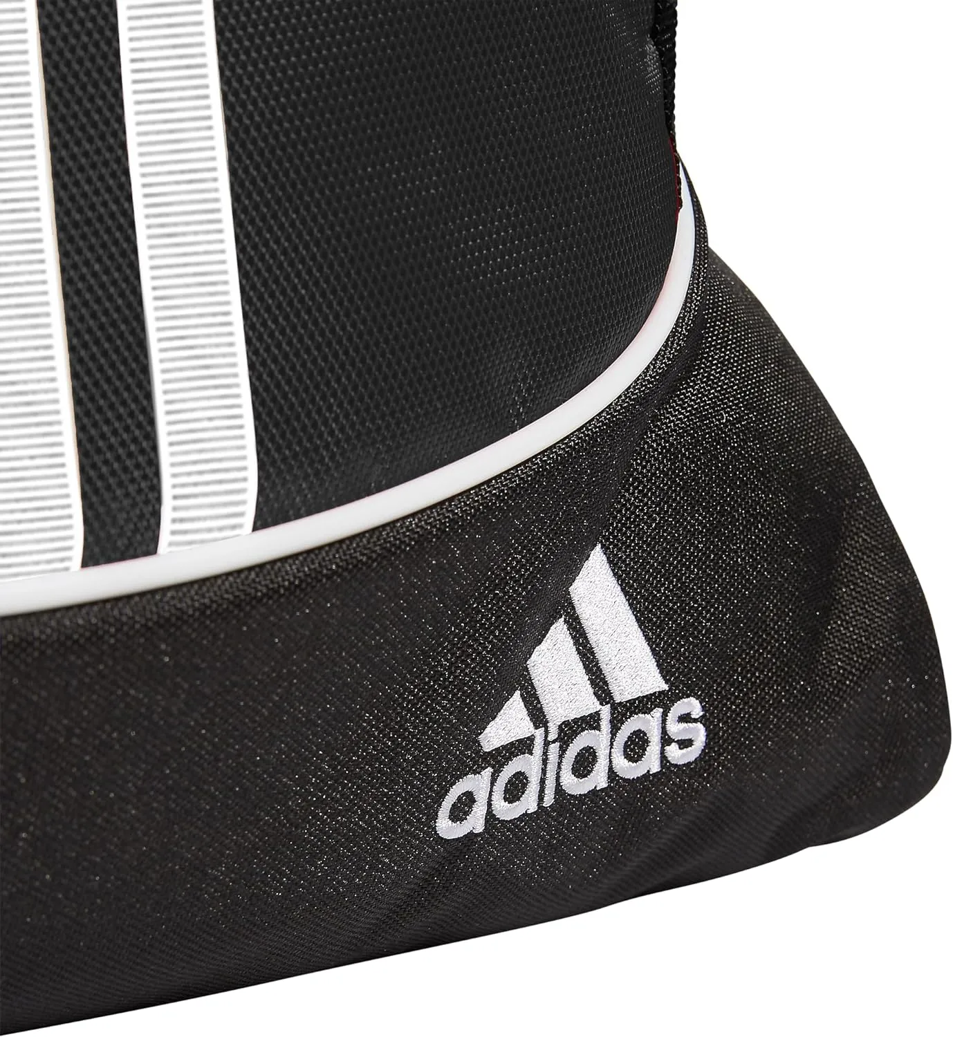 adidas Alliance Sackpack, Drawstring, Lightweight Small Gym Bag for Women, Soccer Backpack, Black, One Size