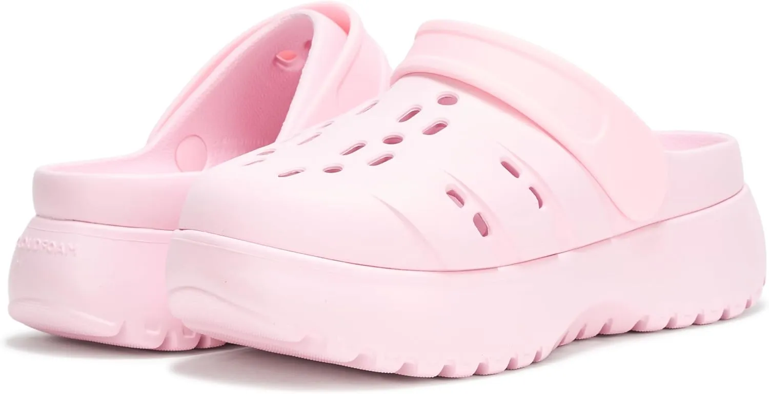 adidas Women's Adilette Clog Platform Slide Sandal