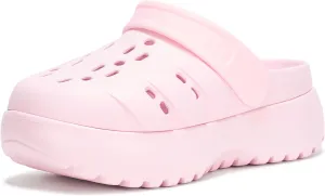 adidas Women's Adilette Clog Platform Slide Sandal
