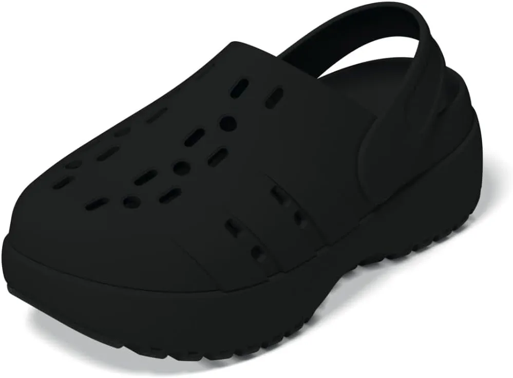 adidas Women's Adilette Clog Platform Slide Sandal