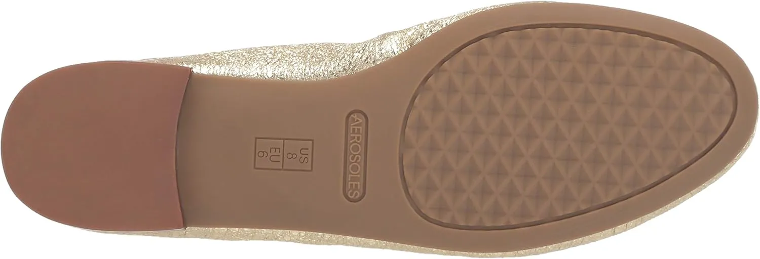 Aerosoles - Women's Homerun Flat - Ballet Style Flat with Memory Foam Footbed