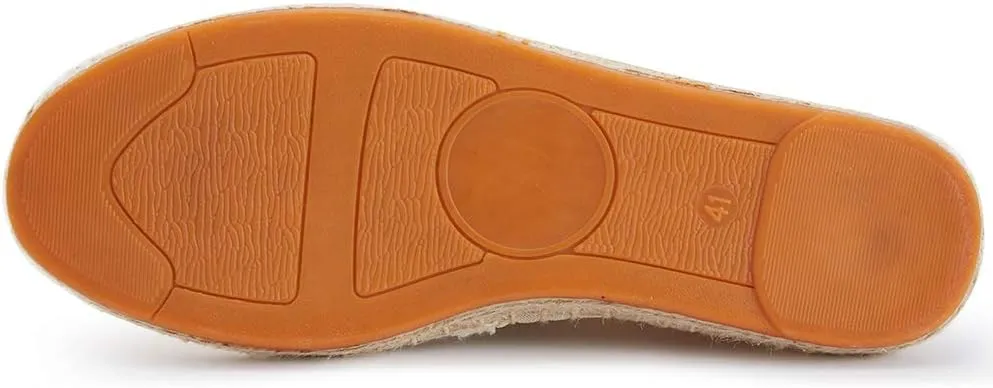 Alexis Leroy Men's Canvas Slip on Flat Espadrilles