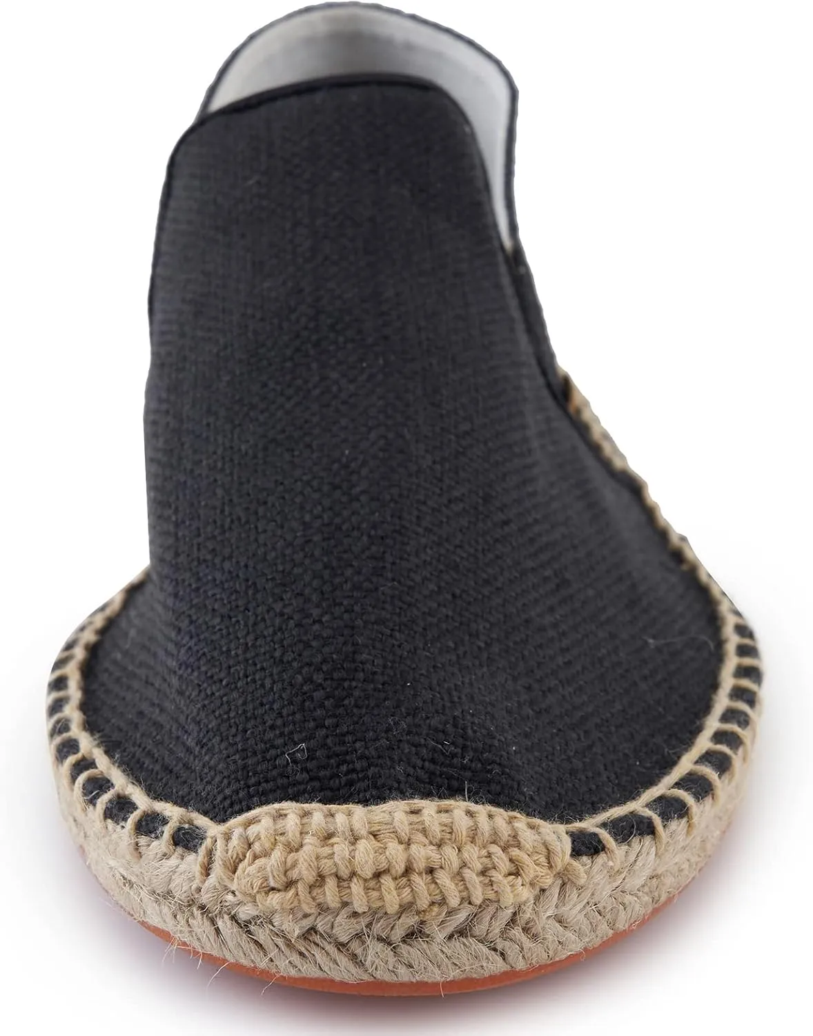 Alexis Leroy Men's Closed Toe Canvas Slip on Flat Espadrille Shoes