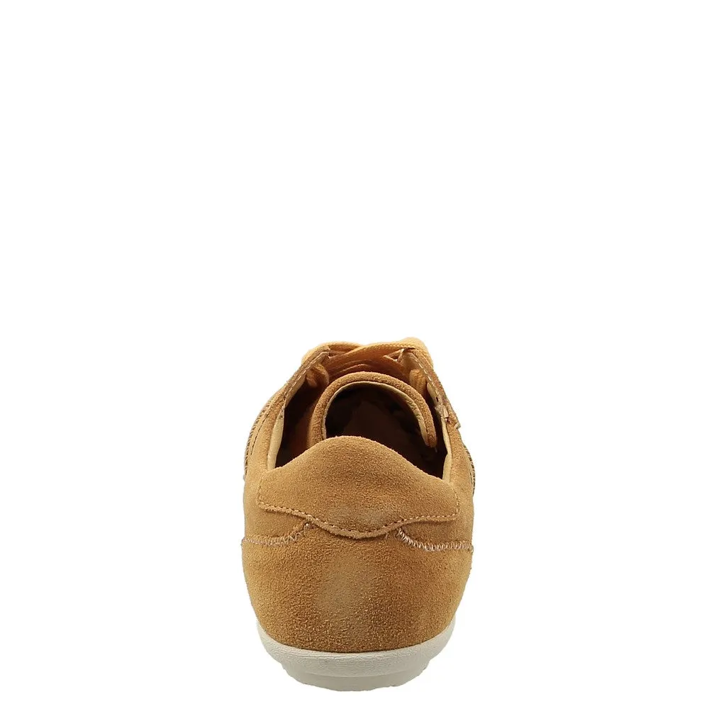 Alfie & Evie Jaddy Mustard Suede Sneaker