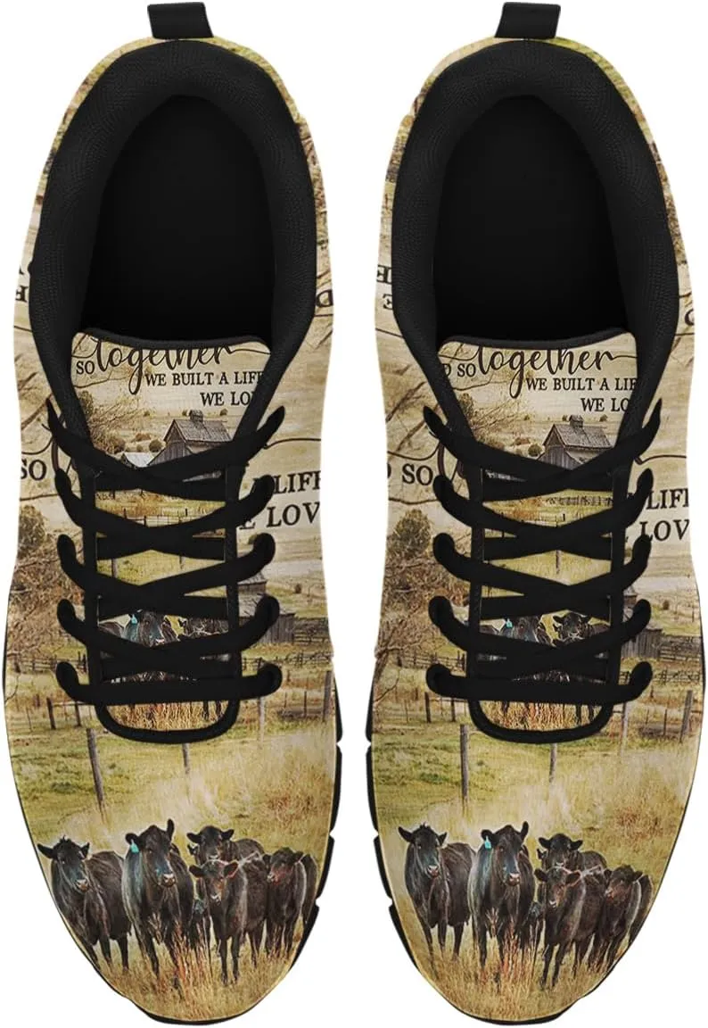 and So Together We Built A Life We Loved Shoes for Women Men Tennis Shoes 3D Print Fashion Running Sneakers