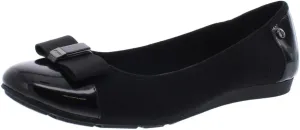 Anne Klein Sport Womens Alive Patent Slip On Ballet Flats