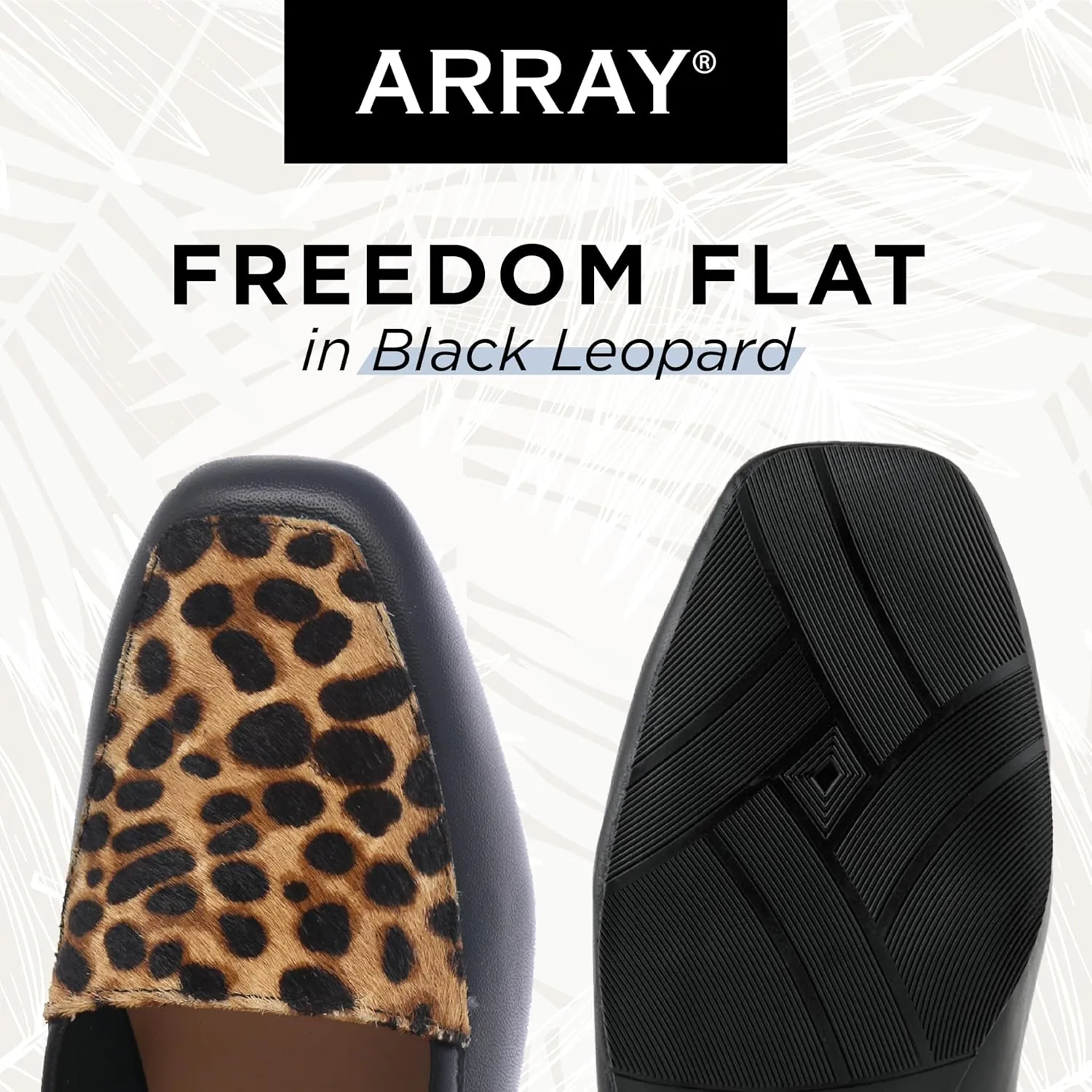 ARRAY Women’s Freedom Leather Slip-On Dress Flat