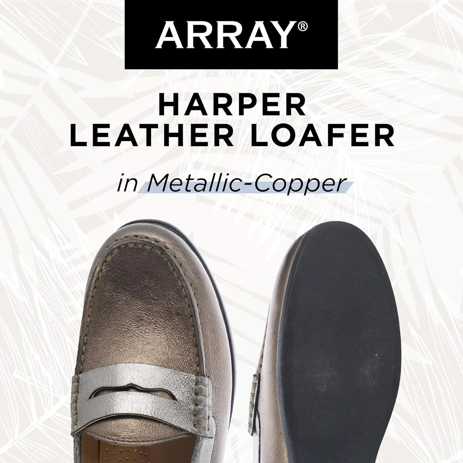 ARRAY Women's Harper Leather Slip-On Leather Loafer