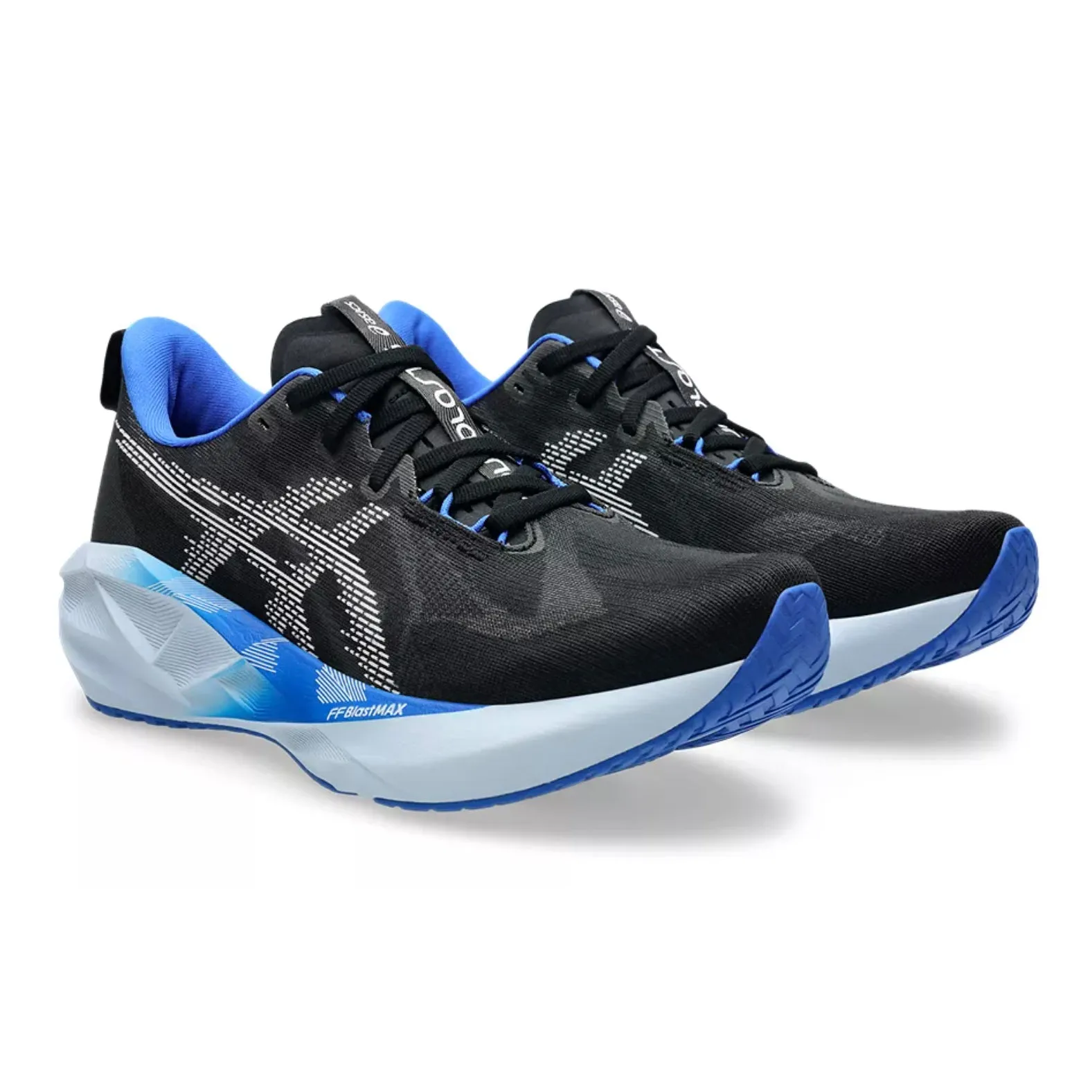 Asics Men's Novablast 5 Running Shoes Black / White