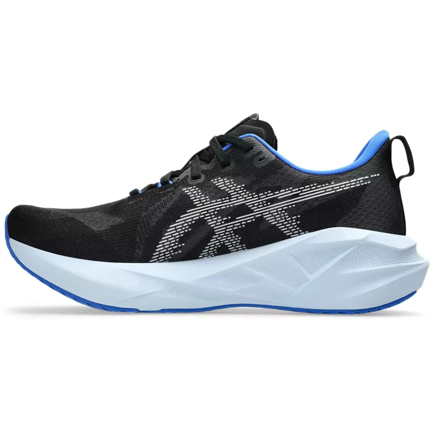 Asics Men's Novablast 5 Running Shoes Black / White