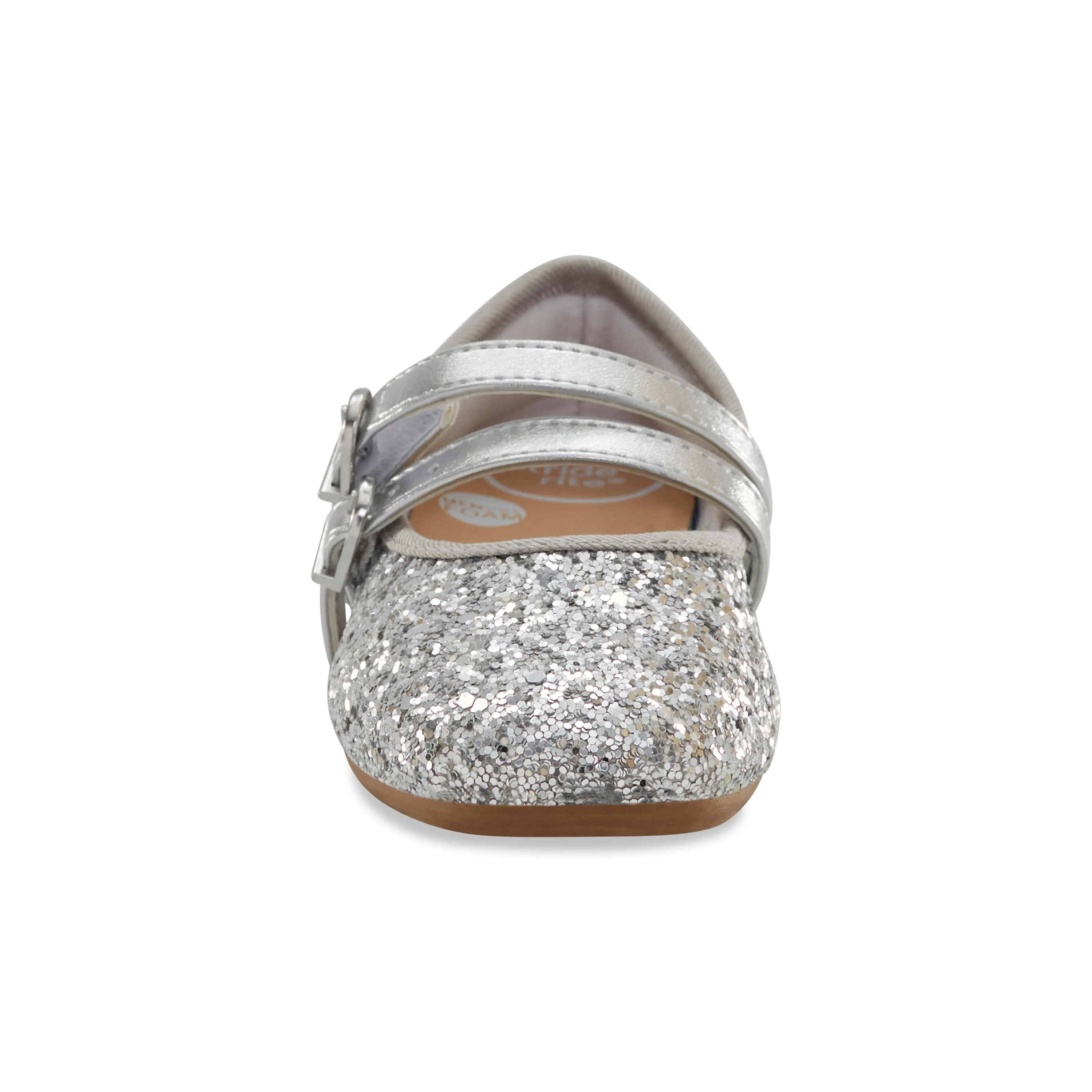 Avril Ballet Flat - Big Kid Silver