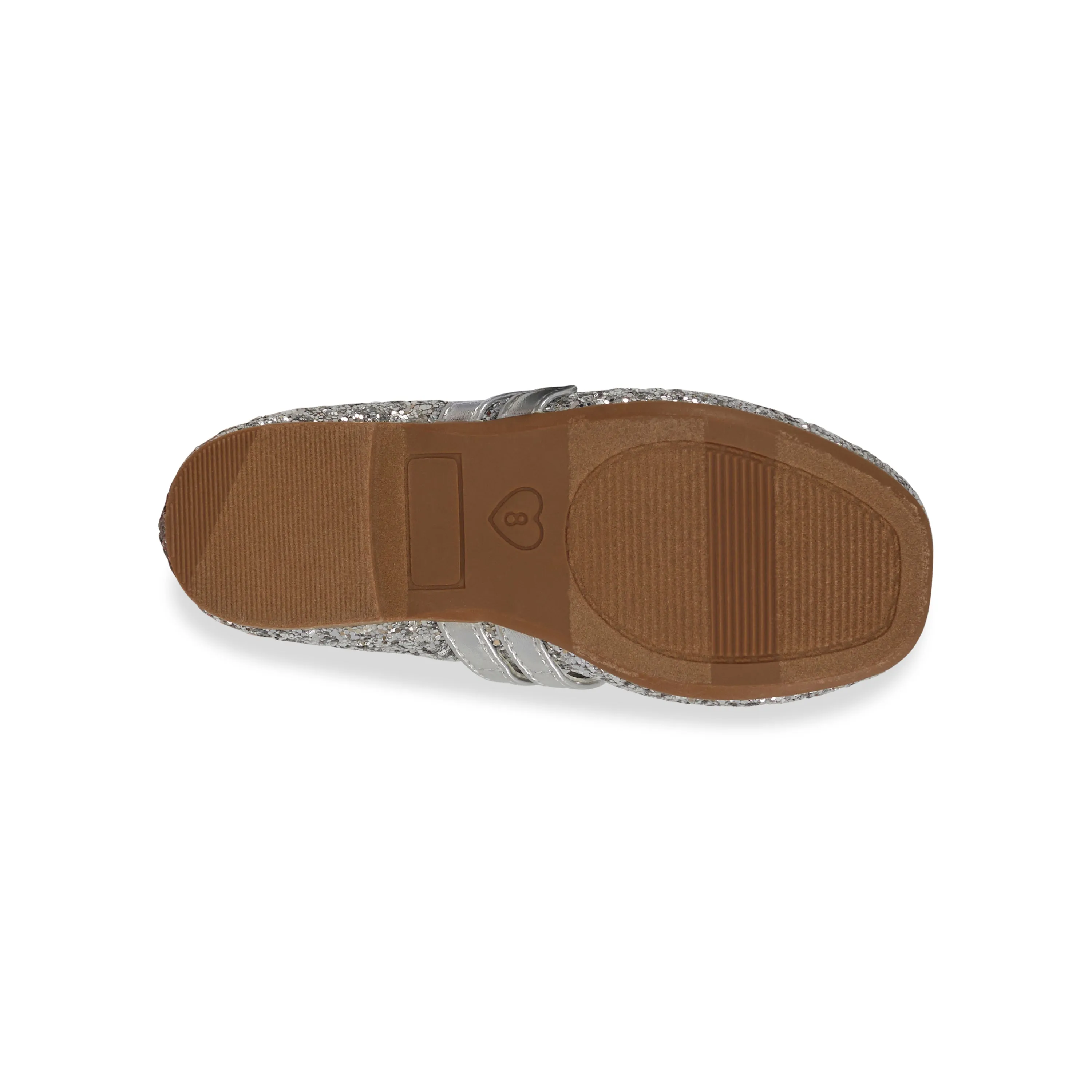 Avril Ballet Flat - Big Kid Silver