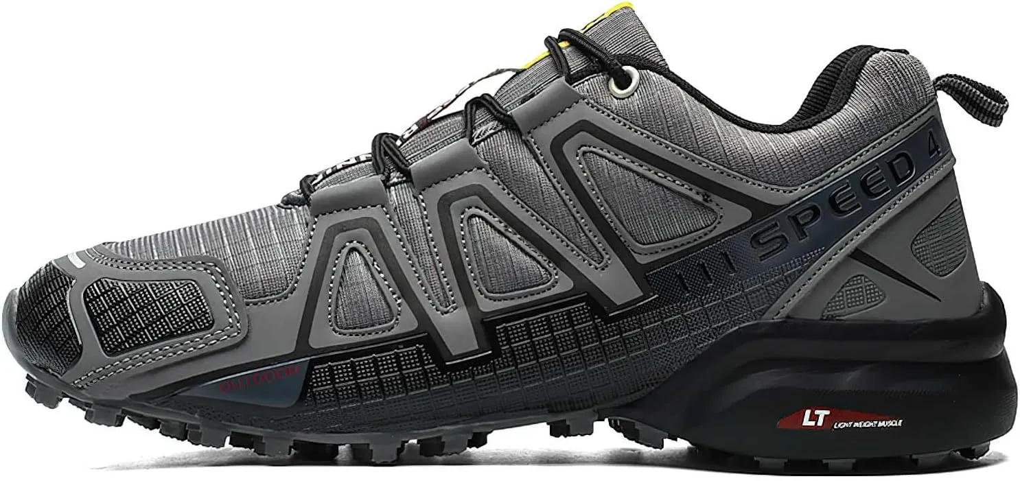 baobeijiadao Hiking Shoe for Men Outdoor Trekking Trail Running Sneaker Waterproof Non Slip Work Shoes