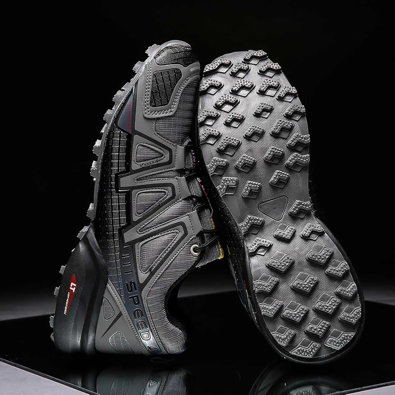baobeijiadao Hiking Shoe for Men Outdoor Trekking Trail Running Sneaker Waterproof Non Slip Work Shoes