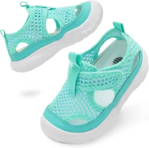 BARERUN Kids Water Shoes Boys Girls Barefoot Aqua Socks for Swim Surf Pool Beach Sport Lightweight Breathable Sandal Athletic Slip-On Sneaker for Toddler Outdoor Indoor