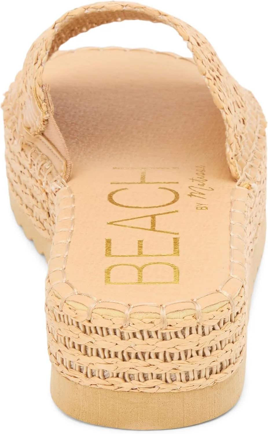 BEACH by Matisse Womens Del Mar Espadrille Platform Casual Sandals Casual Low Heel 1-2" - Black