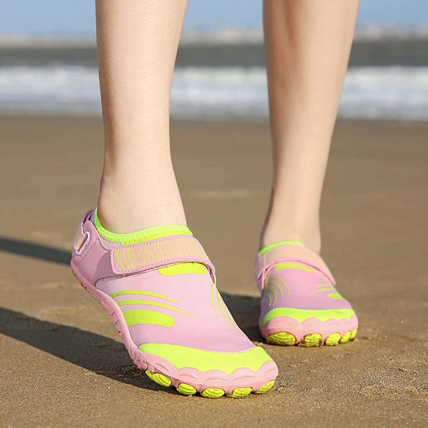 Beach Pool Swim Shoes Men Women Quick Dry Aqua Water Shoes Barefoot Surf Hiking Kayaking Diving Yoga Outdoor Sports Lightweight