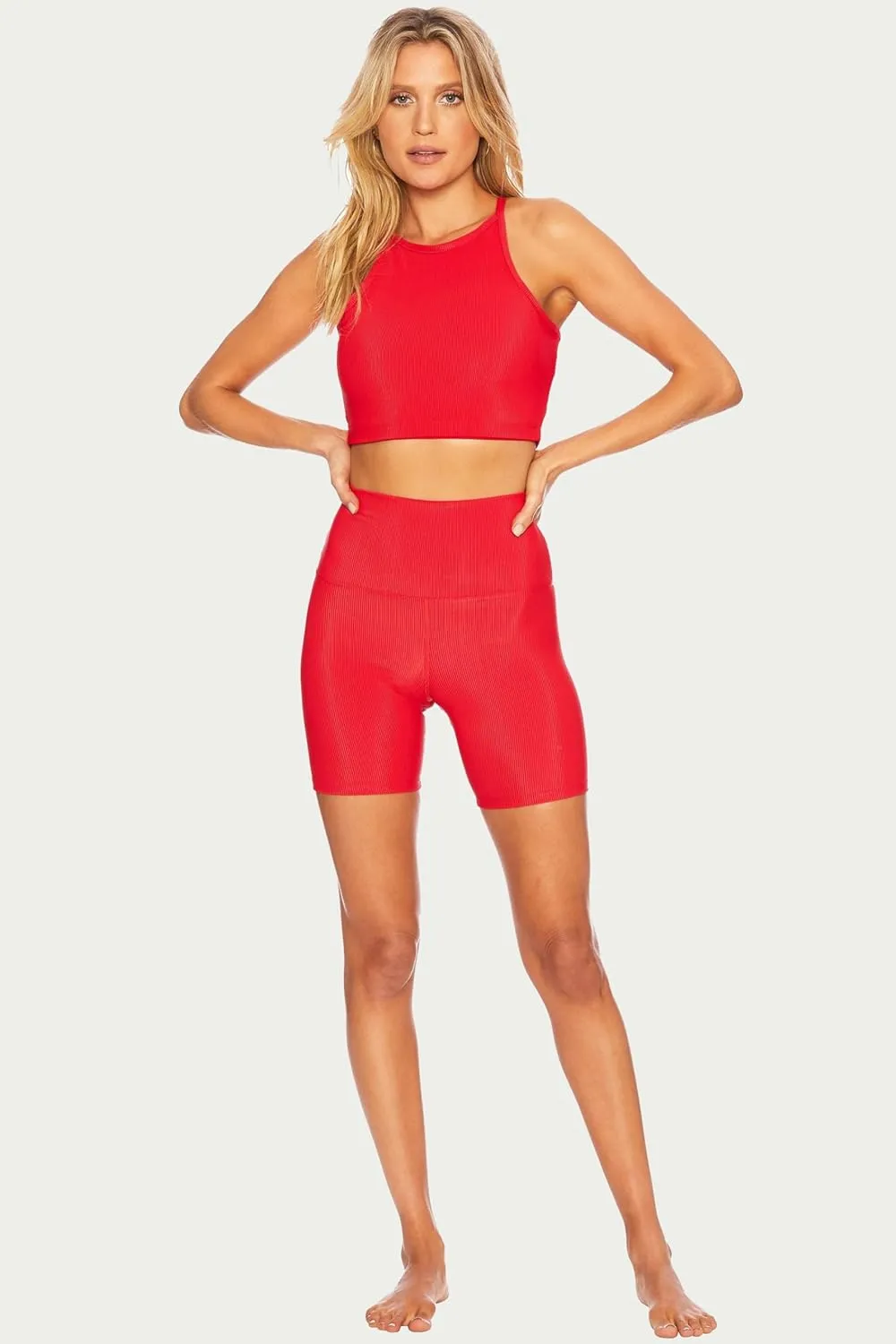 Beach Riot Women's Red Bike Shorts - XL
