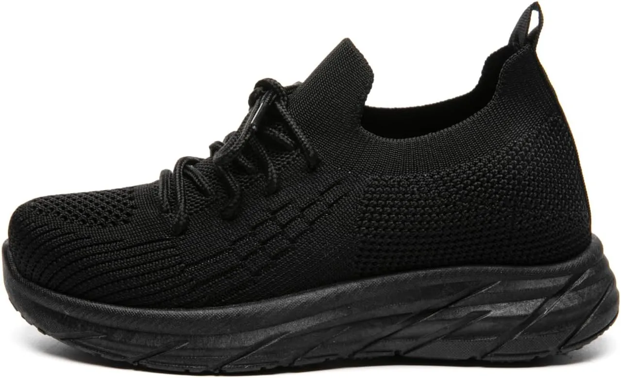 Bernal Girl/Boys Slip-On Sneakers Toddler/Little Kid/Big Kid Lightweight Fashion Breathable Tennis Walking Shoes Non Slip Runing Shoes