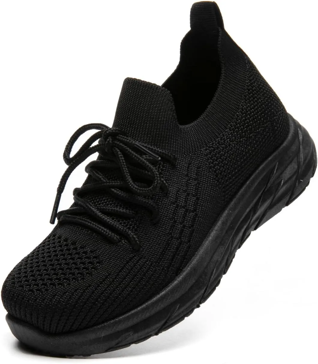 Bernal Girl/Boys Slip-On Sneakers Toddler/Little Kid/Big Kid Lightweight Fashion Breathable Tennis Walking Shoes Non Slip Runing Shoes
