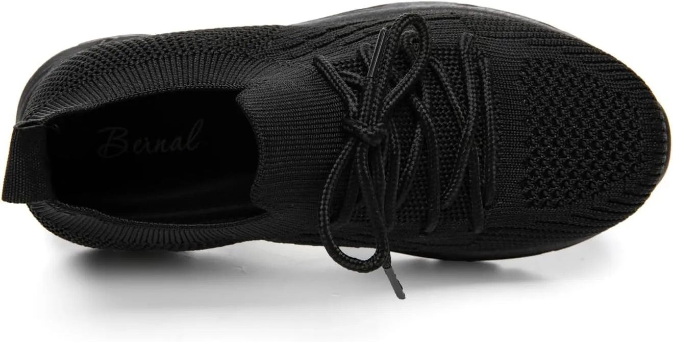 Bernal Girl/Boys Slip-On Sneakers Toddler/Little Kid/Big Kid Lightweight Fashion Breathable Tennis Walking Shoes Non Slip Runing Shoes