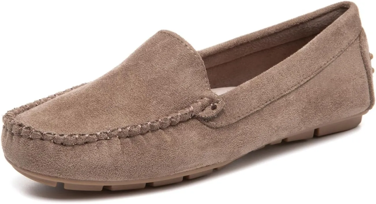 Bernal Women Penny Loafers Casual Comfortable Slip On Flat Shoes Driving Loafers Work Walking Shoes