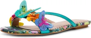 Betsey Johnson Women's Sellena Flat Sandal