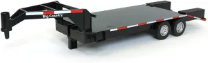 Big Country Toys Flatbed Trailer with Gooseneck Trailer Hitch, Fun Add-On for Farm Toys & Toy Truck - Collectibles - 1:20 Scale