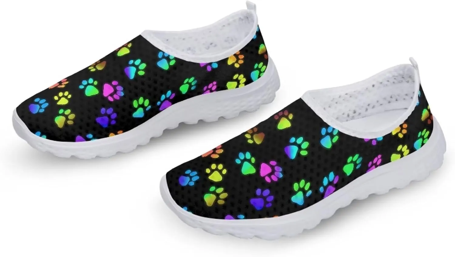 BIGCARJOB Sneakers Running Shoes for Women Slip-on Walking Shoes Lightweight Woman Tennis Shoes Athletic Sock Shoes