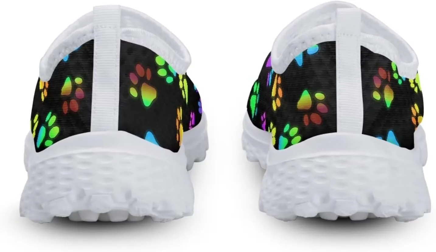 BIGCARJOB Sneakers Running Shoes for Women Slip-on Walking Shoes Lightweight Woman Tennis Shoes Athletic Sock Shoes
