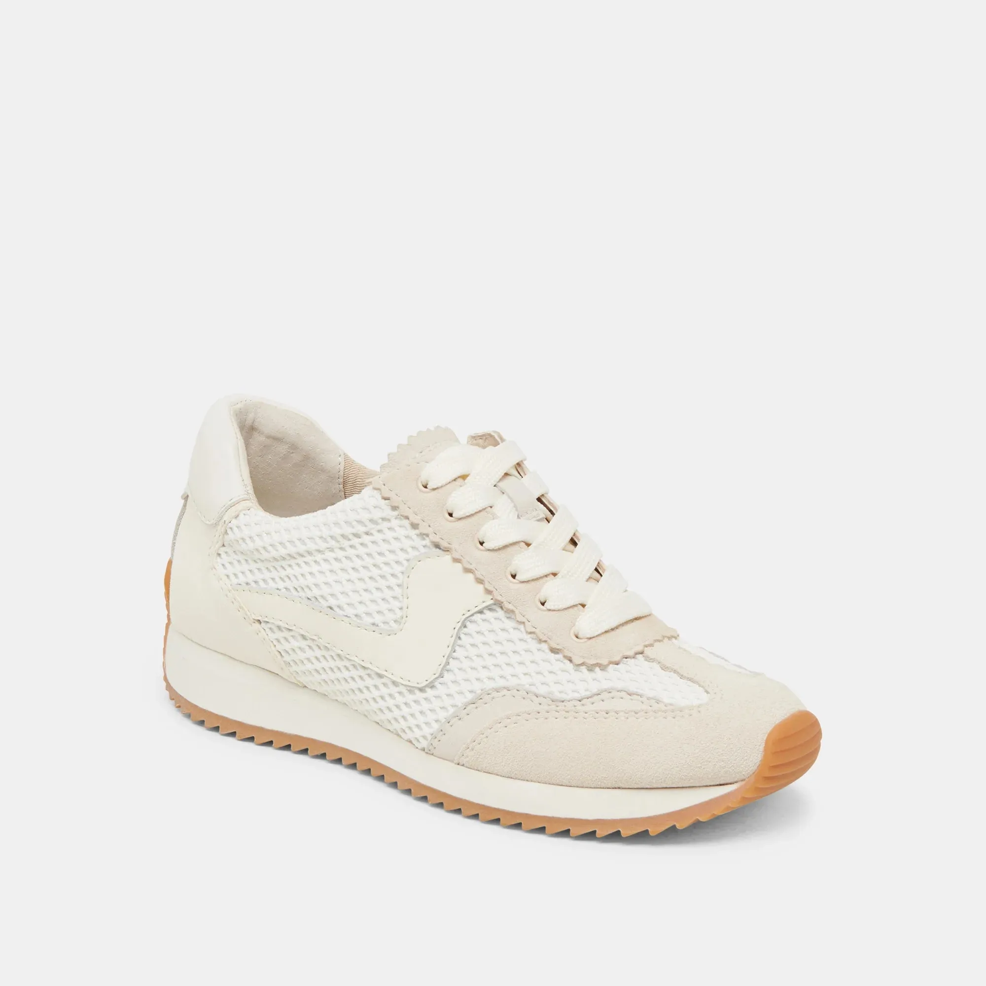 B.NTCD Mesh Sneaker in White