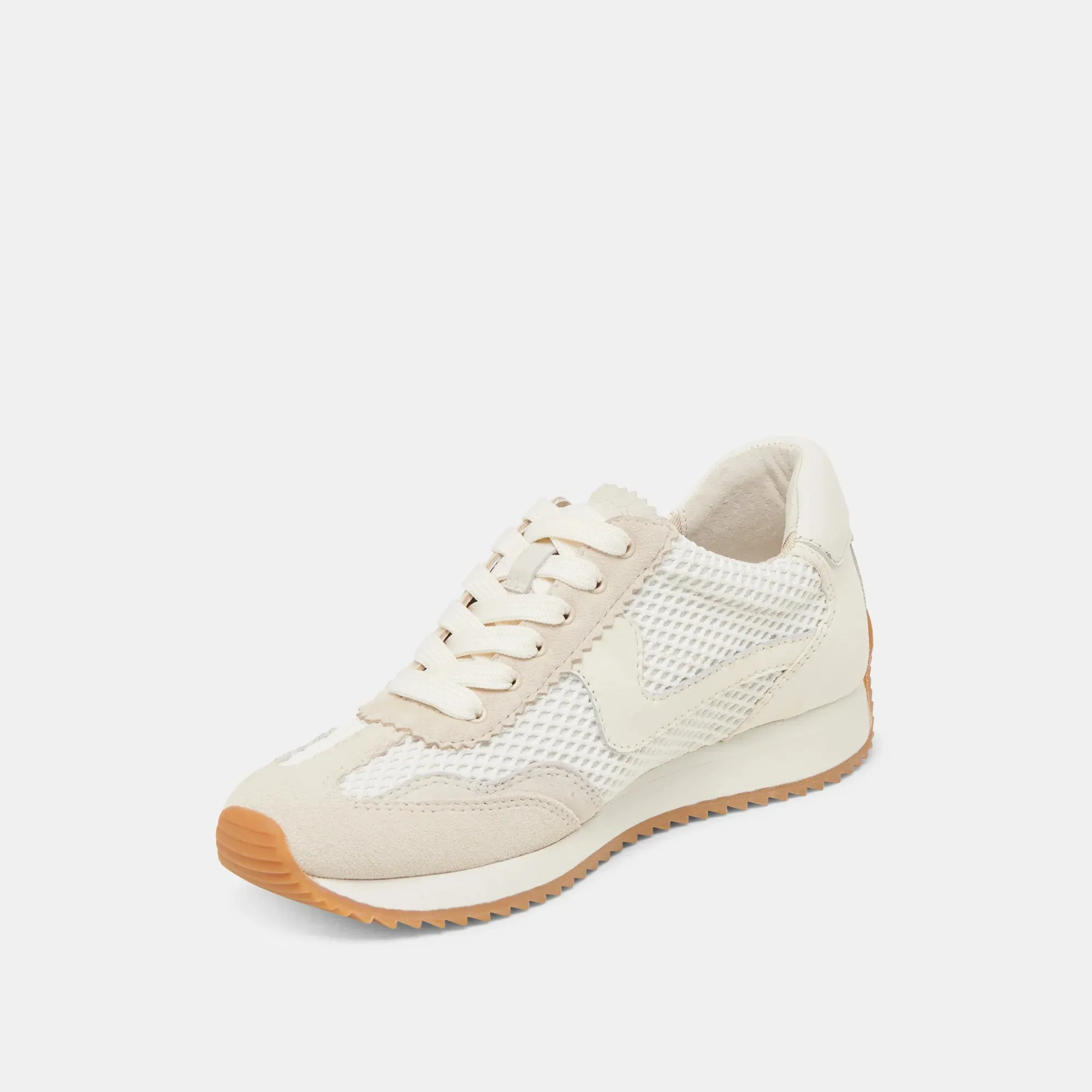 B.NTCD Mesh Sneaker in White