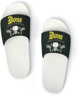 Bone Band Thugs Music N Rap Harmony PVC Home Slippers Womans Mens Slipper Non Slip Lightweight Open Toe Outdoor Breathable Shoes Quick Drying Sandal