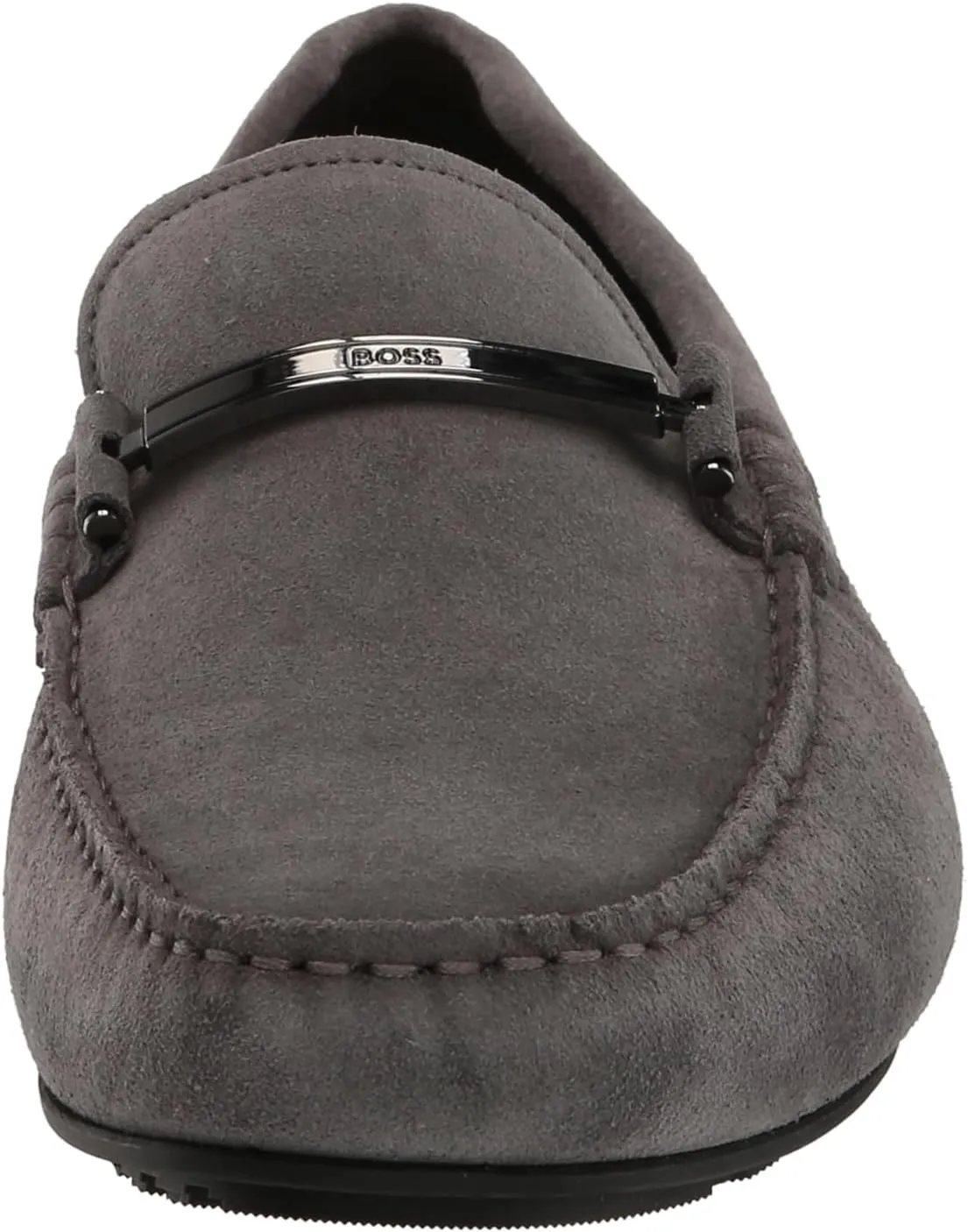 BOSS Men's Smooth Suede Slip on Drivers Loafer