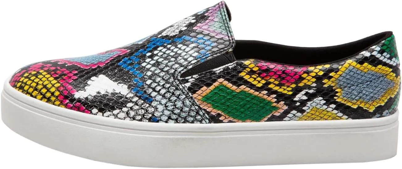 Brash Womens Annie Everyday Flat Skate Slip-On Sneaker