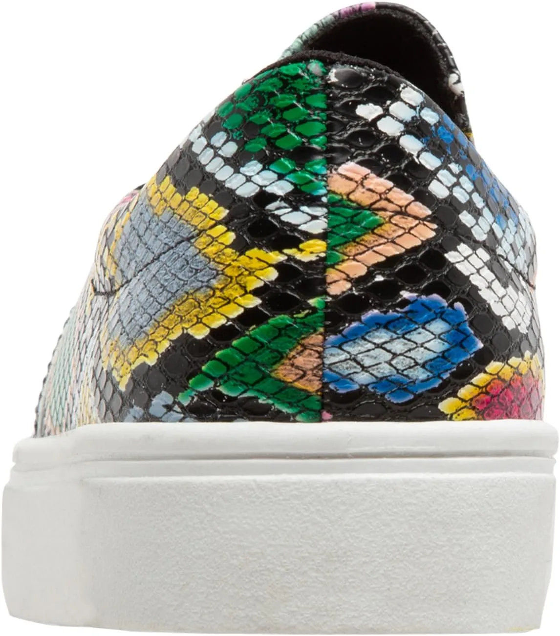 Brash Womens Annie Everyday Flat Skate Slip-On Sneaker