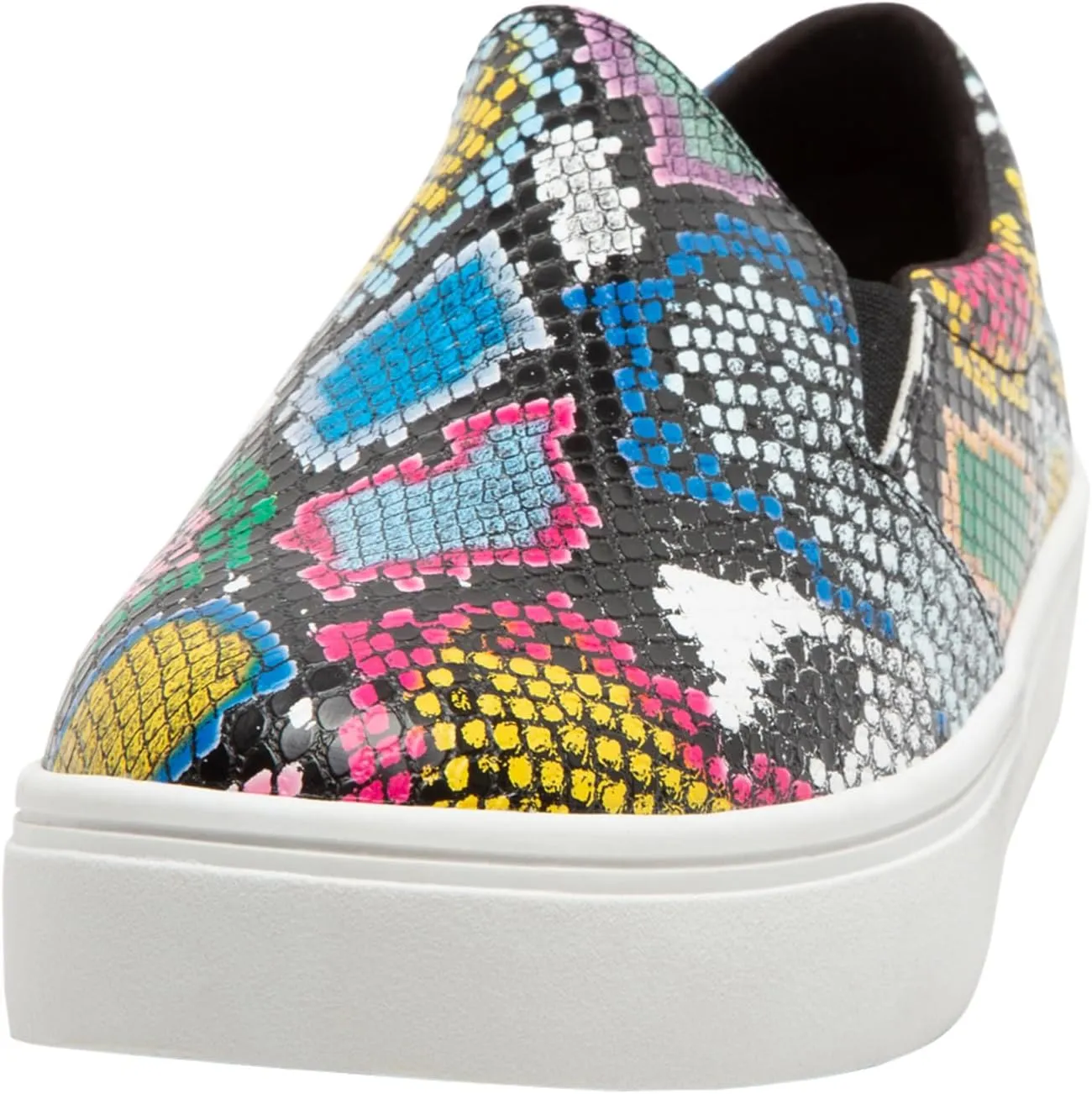 Brash Womens Annie Everyday Flat Skate Slip-On Sneaker