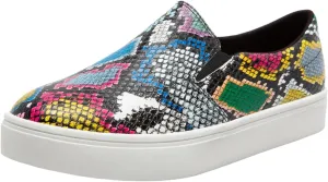 Brash Womens Annie Everyday Flat Skate Slip-On Sneaker