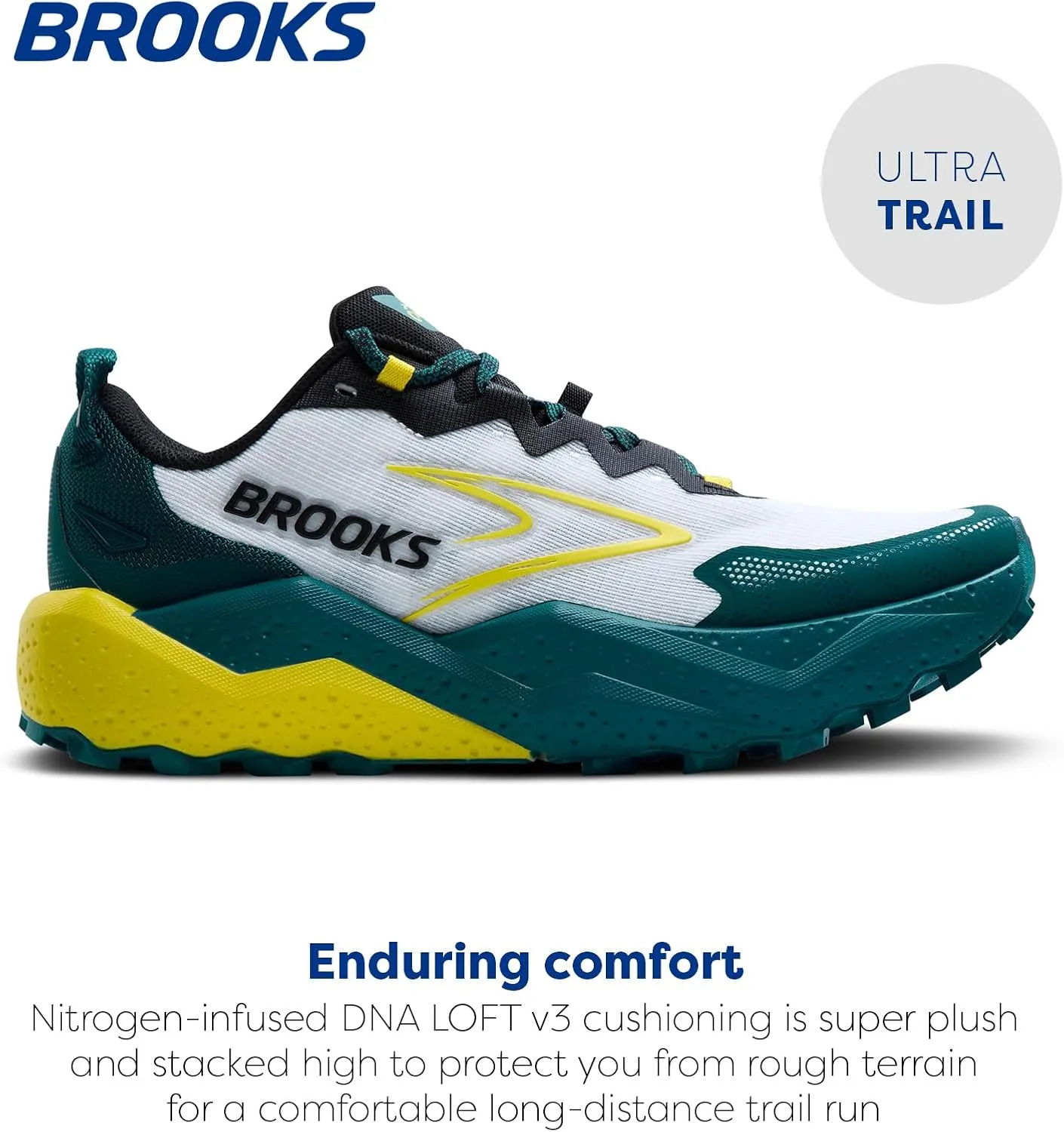 Brooks Men’s Caldera 8 Ultra Trail Running Shoe