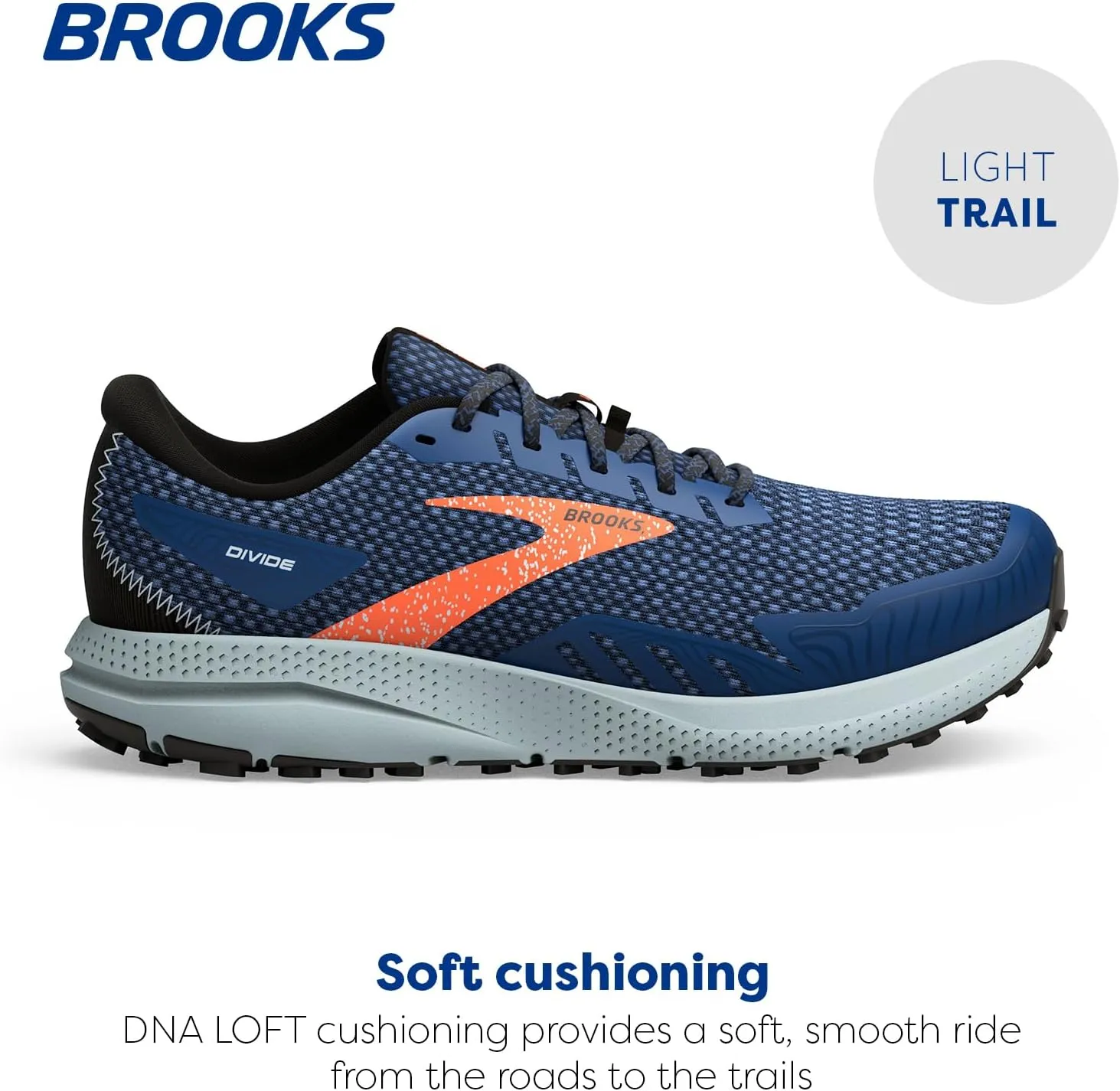 Brooks Men’s Divide 4 Trail Running Shoe