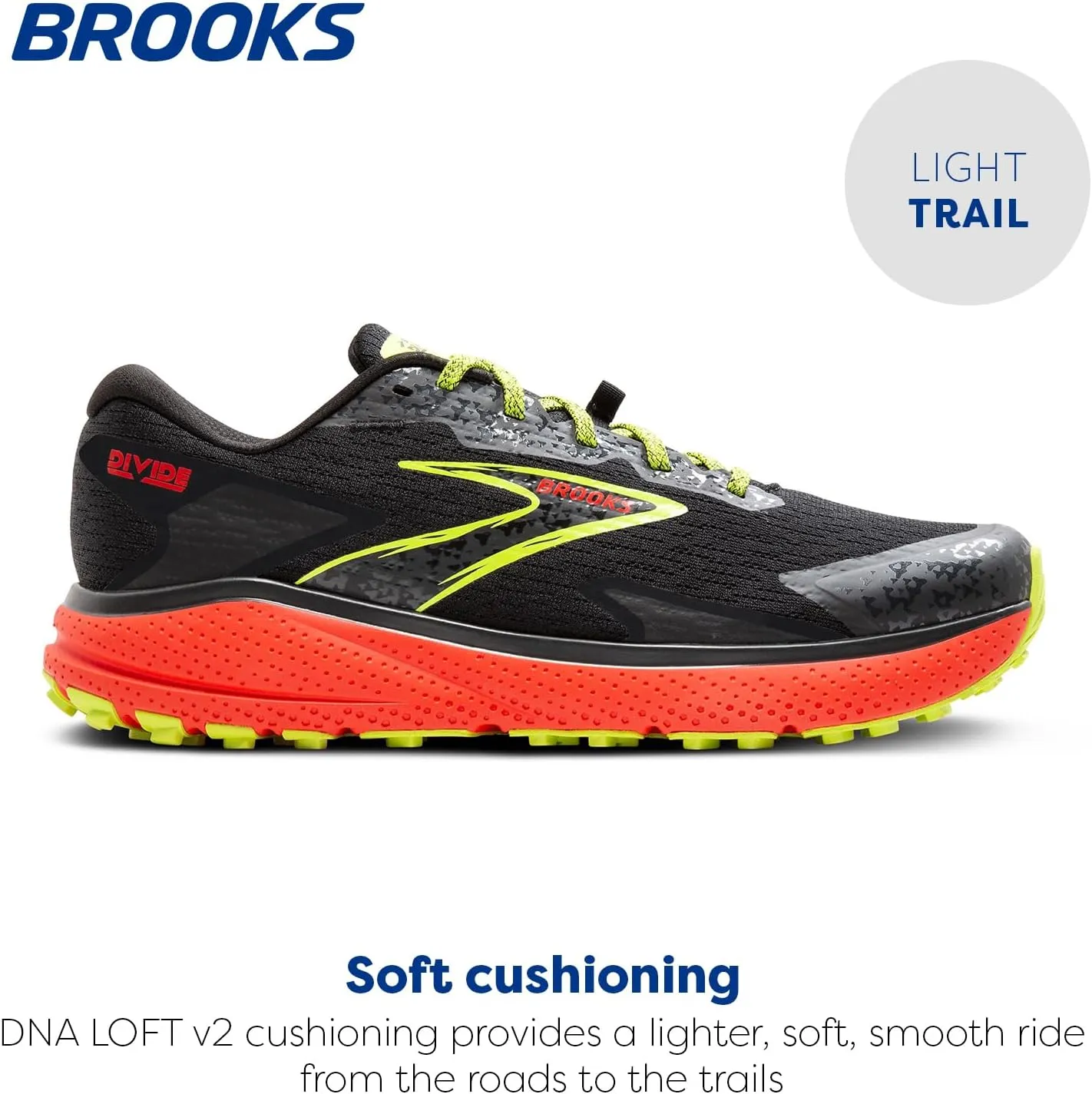 Brooks Men’s Divide 5 Trail Running Shoe
