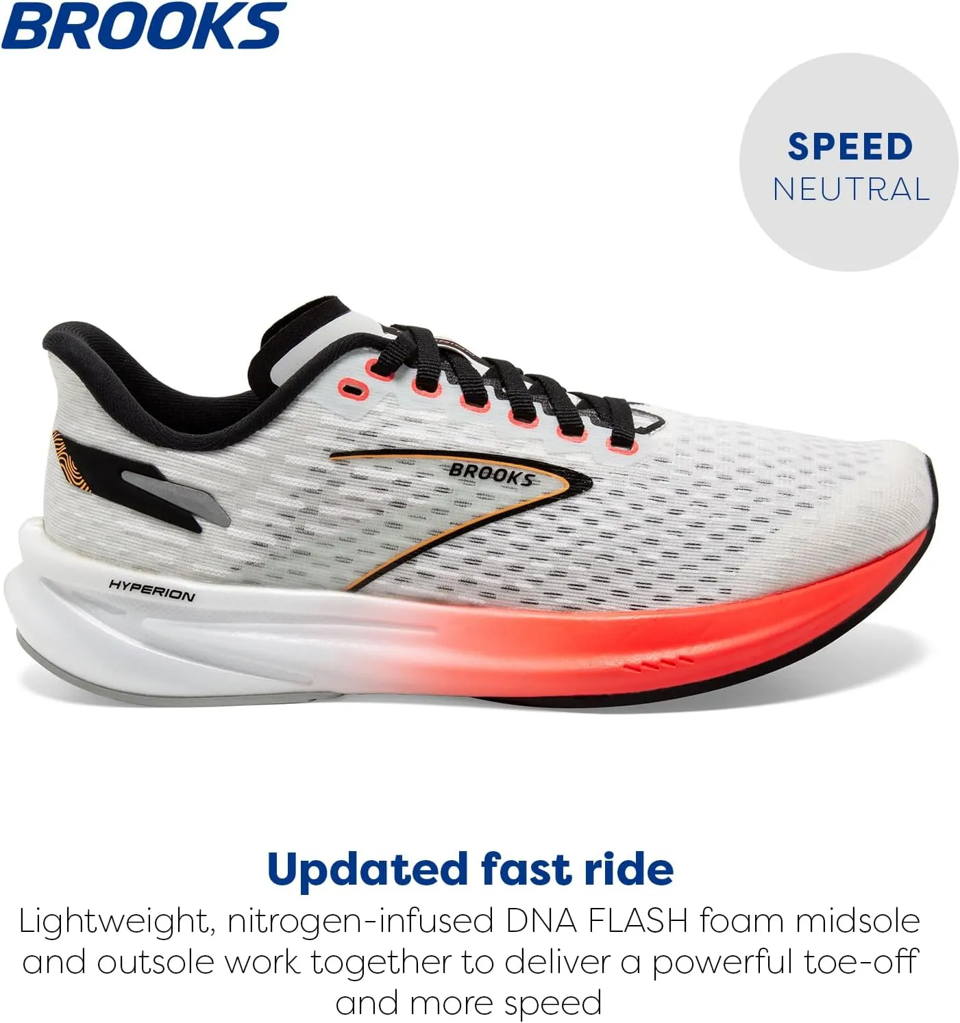 Brooks Men’s Hyperion Neutral Running Shoe