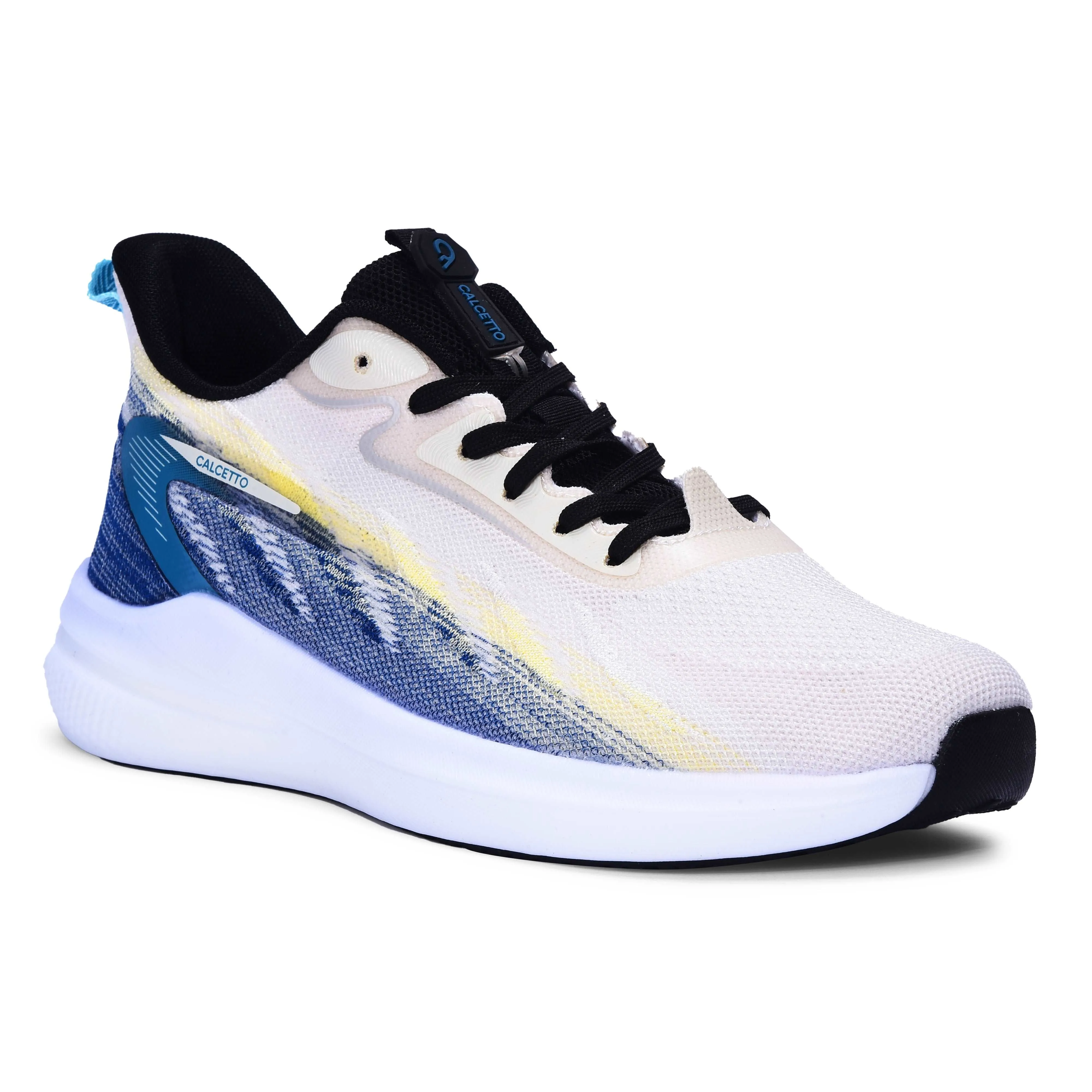 Calcetto Lightweight Casual Men'S Running Sports Shoes CLT-0989 Beige Sea Green