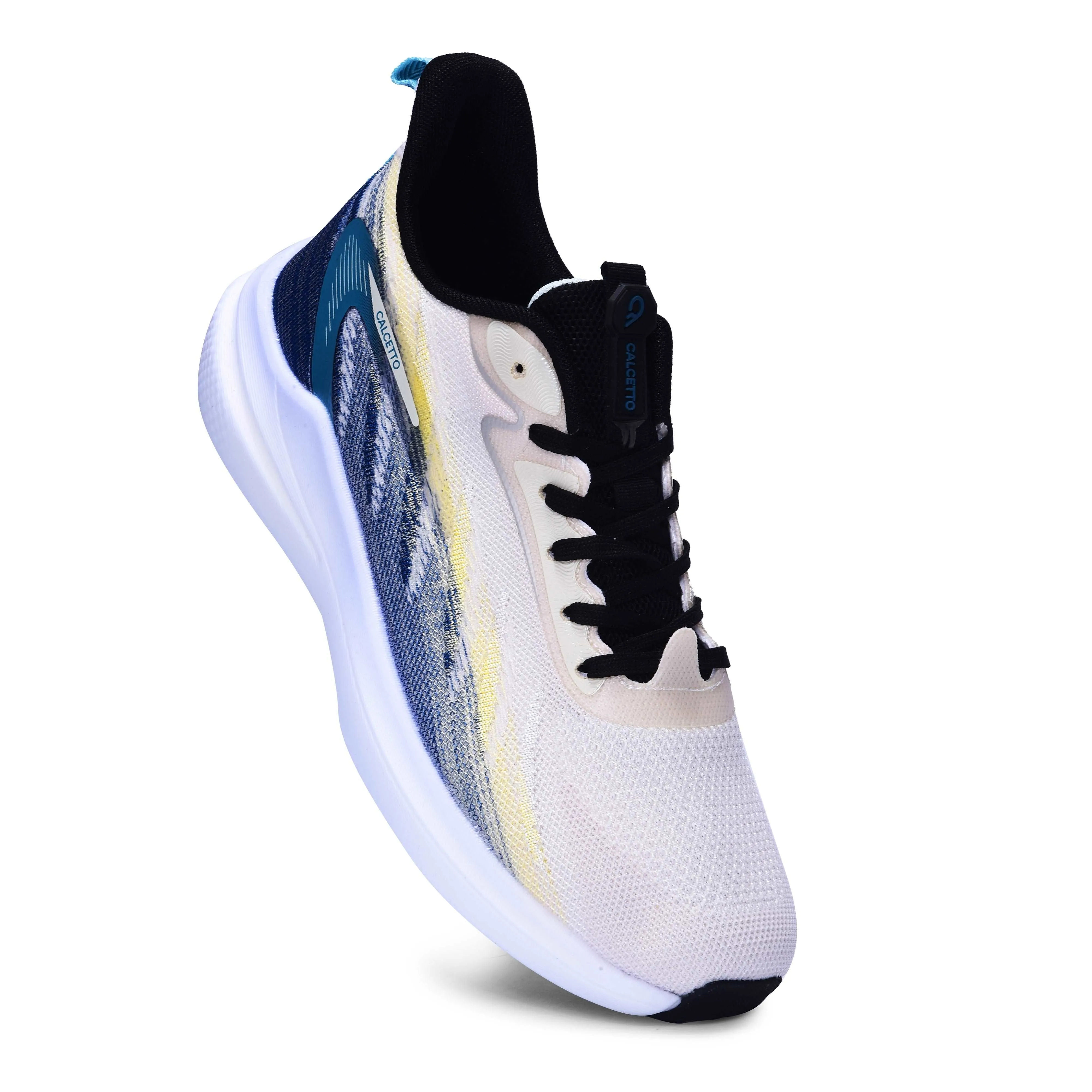 Calcetto Lightweight Casual Men'S Running Sports Shoes CLT-0989 Beige Sea Green