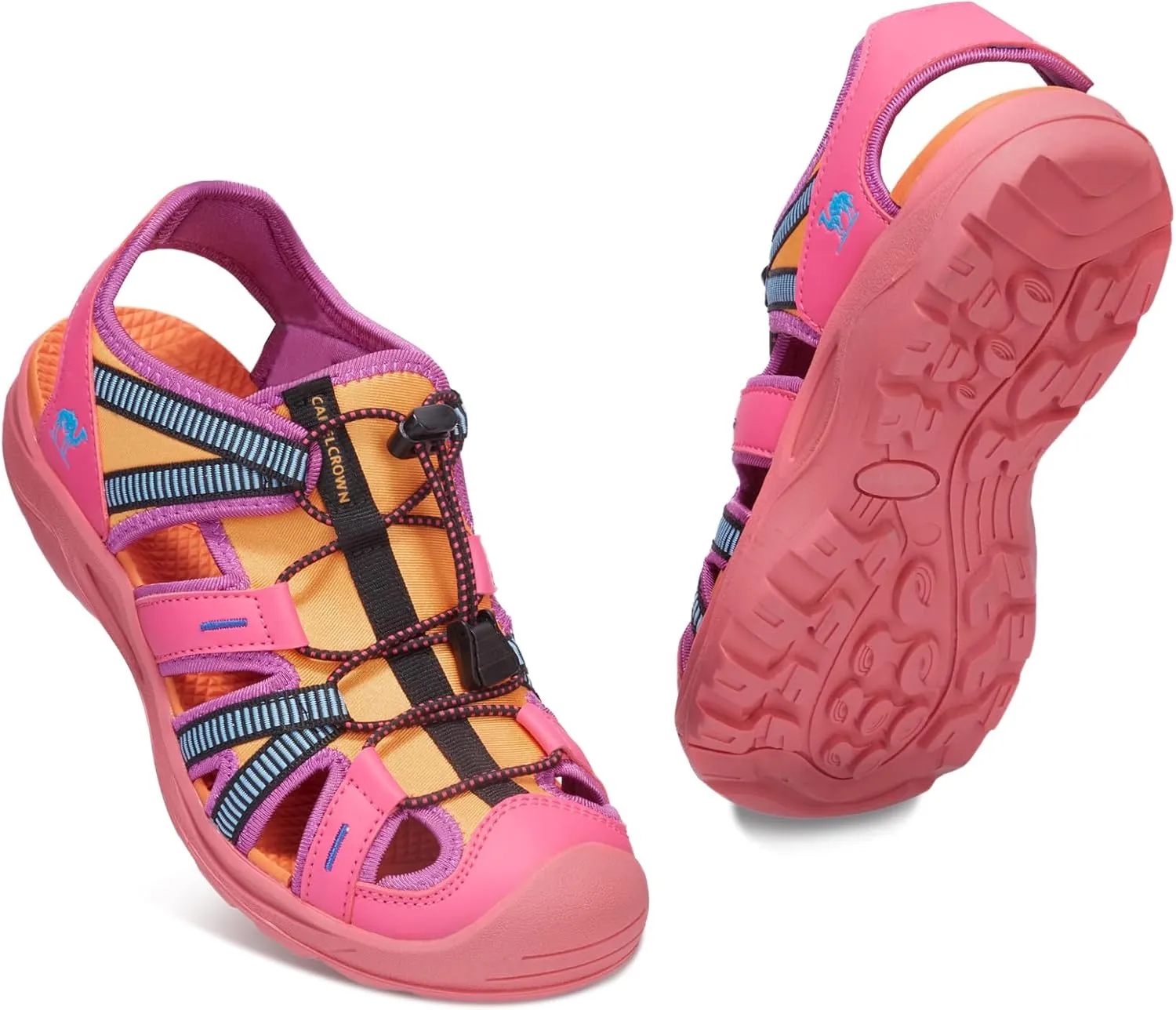 CAMEL CROWN Closed-Toe Women's Sandals Waterproof Women's Walking Sandals Hiking Sandals for Women Water Shoes