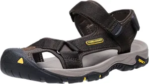 CAMEL CROWN Men's Waterproof Hiking Sandals Closed Toe Water Sandals Athletic Sport Sandals for Summer Outdoor Beach Wading Boat