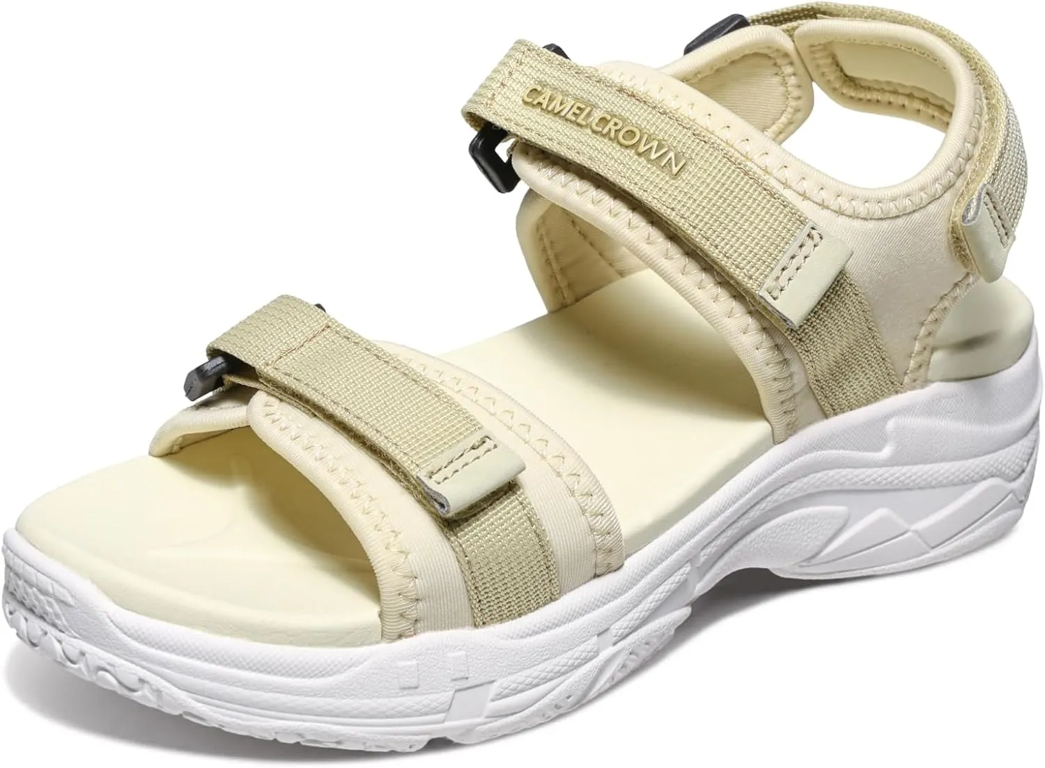 CAMEL CROWN Women's Athletic Sandals Comfortable Outdoor Walking Waterproof Lightweight Girls' Platform Shoes Open Toe Arch Support